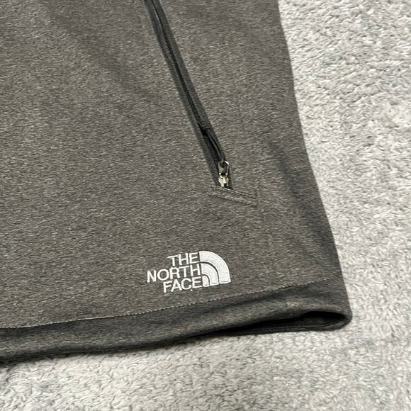 The North Face Windwall Vest Mens Large Softshell Full Zip Gray Jacket - Picture 3 of 10